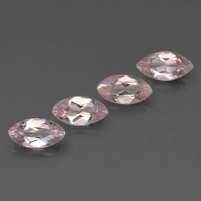 2.14 ct Pink Morganite Stone, Natural Morganite in Marquise Facet Shape for Sale