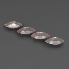 Morganite Gemstones in 8 x 4 mm (calibrated) Size for Sale, Morganite Stones in Light Pink Color