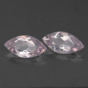 0.98 ct Pink Morganite Stone, Natural Morganite in Marquise Facet Shape for Sale
