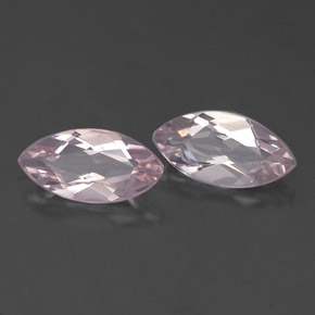 0.95 ct Pink Morganite Stone, Natural Morganite in Marquise Facet Shape for Sale