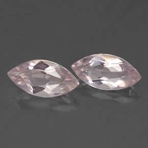 1.04 ct Pink Morganite Stone, Natural Morganite in Marquise Facet Shape for Sale