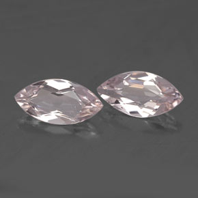 0.89 ct Pink Morganite Stone, Natural Morganite in Marquise Facet Shape for Sale