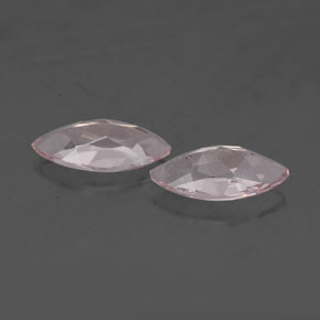 Morganite Gemstone in 8 x 4 mm (calibrated) Size for Sale, Morganite Stone in Light Pink Color