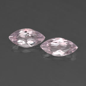 0.97 ct Pink Morganite Gemstone, Morganite Gem in Marquise Facet Shape for Sale.