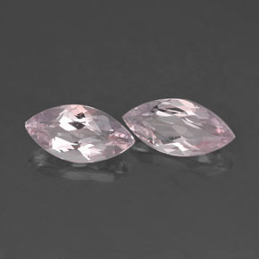 0.97 ct Pink Morganite Stone, Natural Morganite in Marquise Facet Shape for Sale