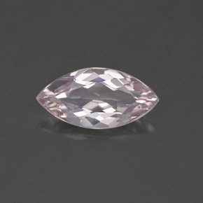 0.85 ct Pink Morganite Gemstone, Morganite Gem in Marquise Facet Shape for Sale.