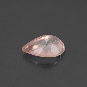 Morganite Gemstone in 10 x 7 mm (calibrated) Size for Sale, Morganite Stone in Light Pink Color