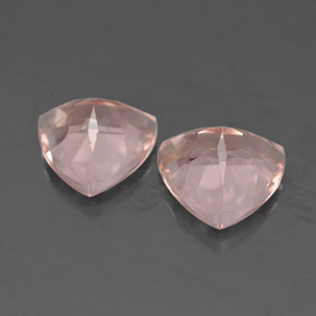 Morganite Gemstone in 8 x 8 mm (calibrated) Size for Sale, Morganite Stone in Light Pink Color