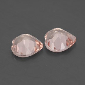 Morganite Gemstone in 8 x 8 mm (calibrated) Size for Sale, Morganite Stone in Light Pink Color