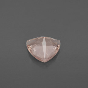Morganite Gemstone in 7.9 x 7.4 mm Size for Sale, Morganite Stone in Light Pink Color
