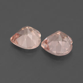 Morganite Gemstone in 7 x 7 mm (calibrated) Size for Sale, Morganite Stone in Light Pink Color