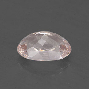 Morganite Gemstone in 8.4 x 5.8 mm Size for Sale, Morganite Stone in Light Pink Color