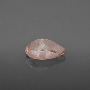 Morganite Gemstone in 10 x 7 mm (calibrated) Size for Sale, Morganite Stone in Light Pink Color
