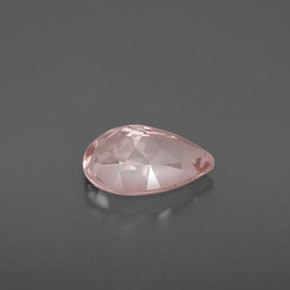 Morganite Gemstone in 10 x 7 mm (calibrated) Size for Sale, Morganite Stone in Light Pink Color