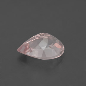 Morganite Gemstone in 10 x 7 mm (calibrated) Size for Sale, Morganite Stone in Light Pink Color