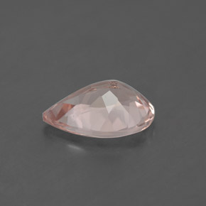 Morganite Gemstone in 10 x 7 mm (calibrated) Size for Sale, Morganite Stone in Light Pink Color