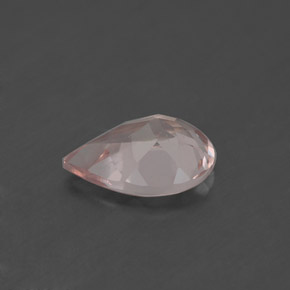 Morganite Gemstone in 10 x 7 mm (calibrated) Size for Sale, Morganite Stone in Light Pink Color