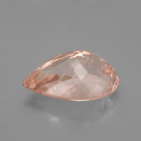 Morganite Gemstone in 14.1 x 9.9 mm Size for Sale, Morganite Stone in Light Pink Color