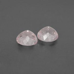 Morganite Gemstone in 5.5 mm Size for Sale, Morganite Stone in Light Pink Color