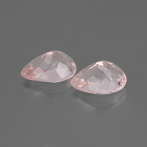 Morganite Gemstone in 7 x 5 mm (calibrated) Size for Sale, Morganite Stone in Light Pink Color