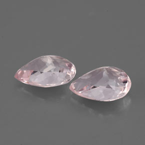 Morganite Gemstone in 7 x 5 mm (calibrated) Size for Sale, Morganite Stone in Light Pink Color