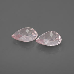 Morganite Gemstone in 7 x 5 mm (calibrated) Size for Sale, Morganite Stone in Light Pink Color