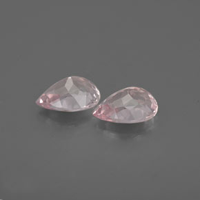 Morganite Gemstone in 7 x 5 mm (calibrated) Size for Sale, Morganite Stone in Light Pink Color