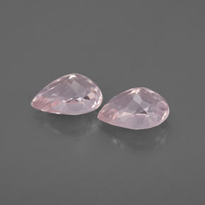 Morganite Gemstone in 7 x 5 mm (calibrated) Size for Sale, Morganite Stone in Light Pink Color
