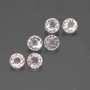 2.40 ct Pink Morganite Stone, Natural Morganite in Round Facet Shape for Sale
