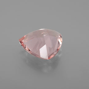 Morganite Gemstone in 11 x 11 mm (calibrated) Size for Sale, Morganite Stone in Salmon Pink Color