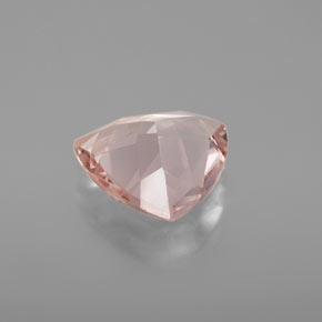 Morganite Gemstone in 11 x 11 mm (calibrated) Size for Sale, Morganite Stone in Salmon Pink Color