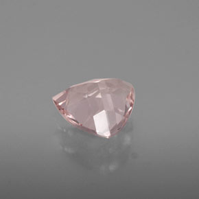 Morganite Gemstone in 8 x 8 mm (calibrated) Size for Sale, Morganite Stone in Salmon Pink Color
