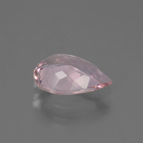 Morganite Gemstone in 9.1 x 6.5 mm Size for Sale, Morganite Stone in Light Pink Color