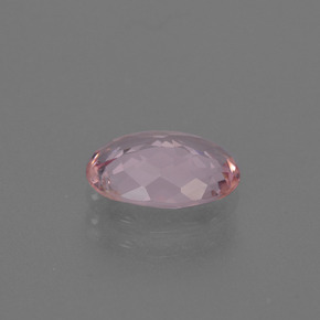 Morganite Gemstone in 8.7 x 6.5 mm Size for Sale, Morganite Stone in Light Pink Color