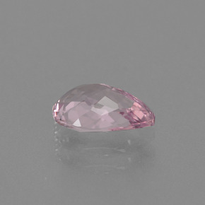 Morganite Gemstone in 8 x 5.5 mm Size for Sale, Morganite Stone in Light Pink Color