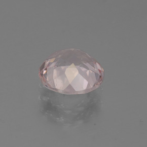 Morganite Gemstone in 7 mm (calibrated) Size for Sale, Morganite Stone in Light Pink Color