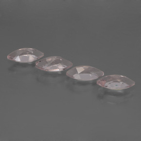 Morganite Gemstone in 8 x 4.1 mm Size for Sale, Morganite Stone in Light Pink Color