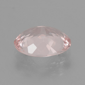 Morganite Gemstone in 9.2 x 7.2 mm Size for Sale, Morganite Stone in Light Pink Color