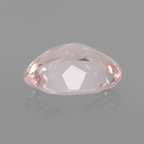 Morganite Gemstone in 9.6 x 7.7 mm Size for Sale, Morganite Stone in Light Pink Color