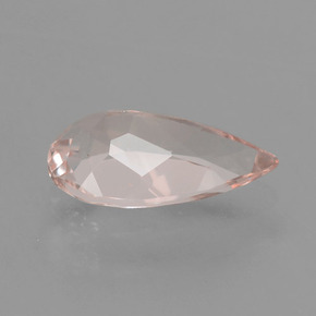 Morganite Gemstone in 10.9 x 6.3 mm Size for Sale, Morganite Stone in Light Pink Color