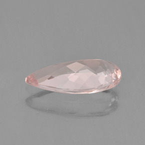 Morganite Gemstone in 12.3 x 6.2 mm Size for Sale, Morganite Stone in Light Pink Color