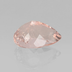 Morganite Gemstone in 9.3 x 6.8 mm Size for Sale, Morganite Stone in Light Pink Color