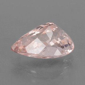 Morganite Gemstone in 10.2 x 7 mm Size for Sale, Morganite Stone in Light Pink Color