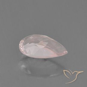 Morganite Gemstone in 7.3 x 4.5 mm Size for Sale, Morganite Stone in Light Pink Color