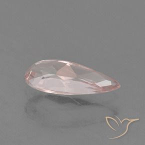 Morganite Gemstone in 9.7 x 4.4 mm Size for Sale, Morganite Stone in Light Pink Color