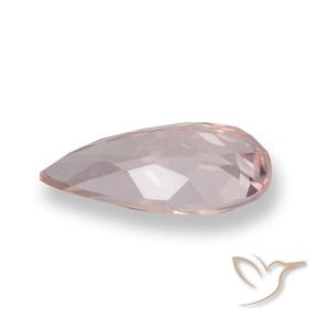 Morganite Gemstone in 9.4 x 5.3 mm Size for Sale, Morganite Stone in Medium Pink Color