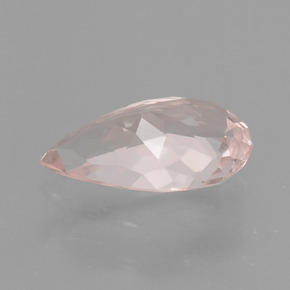 Morganite Gemstone in 8.5 x 5.2 mm Size for Sale, Morganite Stone in Light Pink Color
