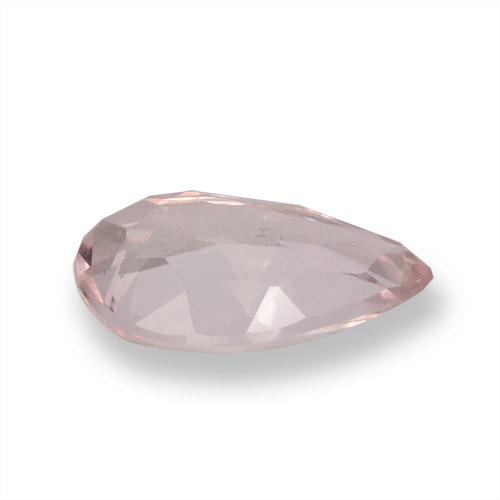 Morganite Gemstone in 8.5 x 5.2 mm Size for Sale, Morganite Stone in Coral Pink Tone Color