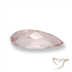 Morganite Gemstone in 10.5 x 5.1 mm Size for Sale, Morganite Stone in Medium Pink Color