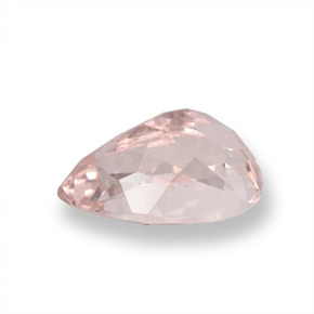 Morganite Gemstone in 7.9 x 5.3 mm Size for Sale, Morganite Stone in Flamingo Pink Color